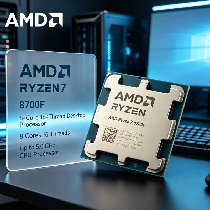 Esports Gaming Pc Build - AMD Ryzen 7 8700F AM5 ซีพียูสำหรับเล่นเกม