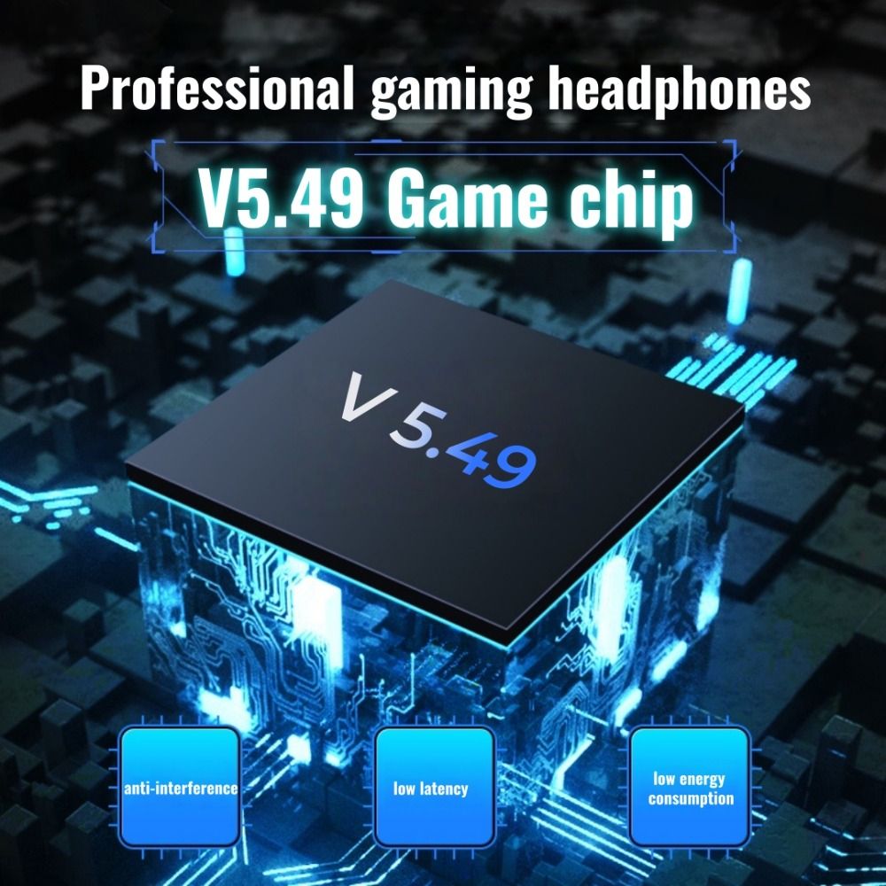 Esports Gaming Mobile - X45 ชุดหูฟังสำหรับเล่นเกมไร้สายบลูทูธสไตล์คูลเมชาเสียงสเตอริโอไฮไฟอีสปอร์ตเกมมิ่งชุดหูฟังไร้สายลดเสียงรบกวน