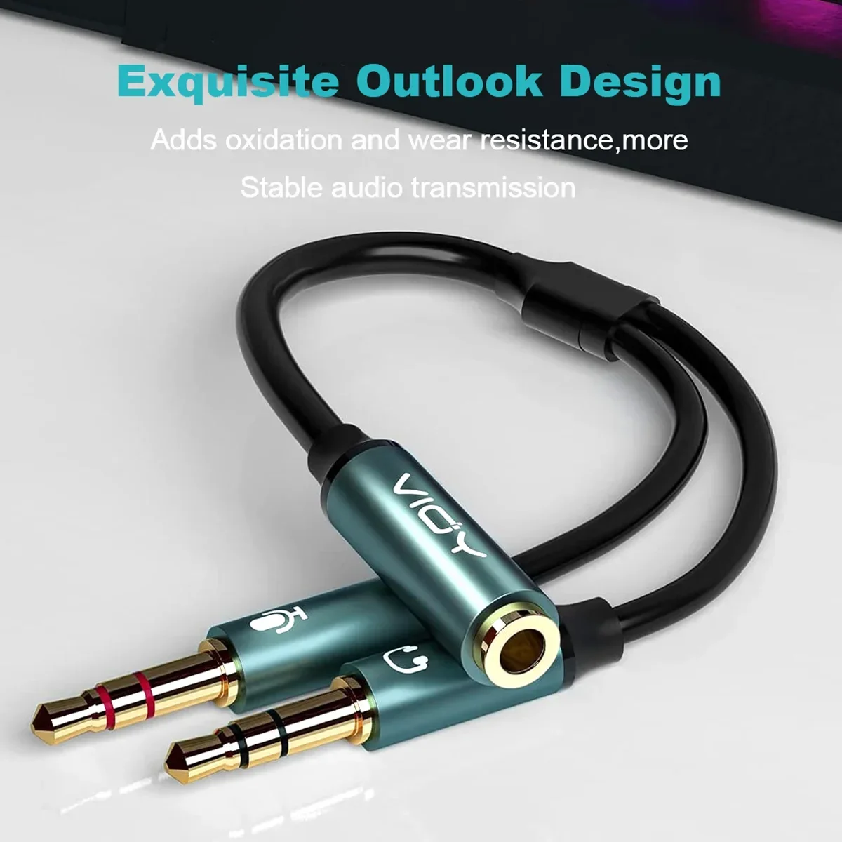หูฟัง Splitter สําหรับแจ็คคอมพ - Esports Gaming Splitter บทวิจารณ์และราคา