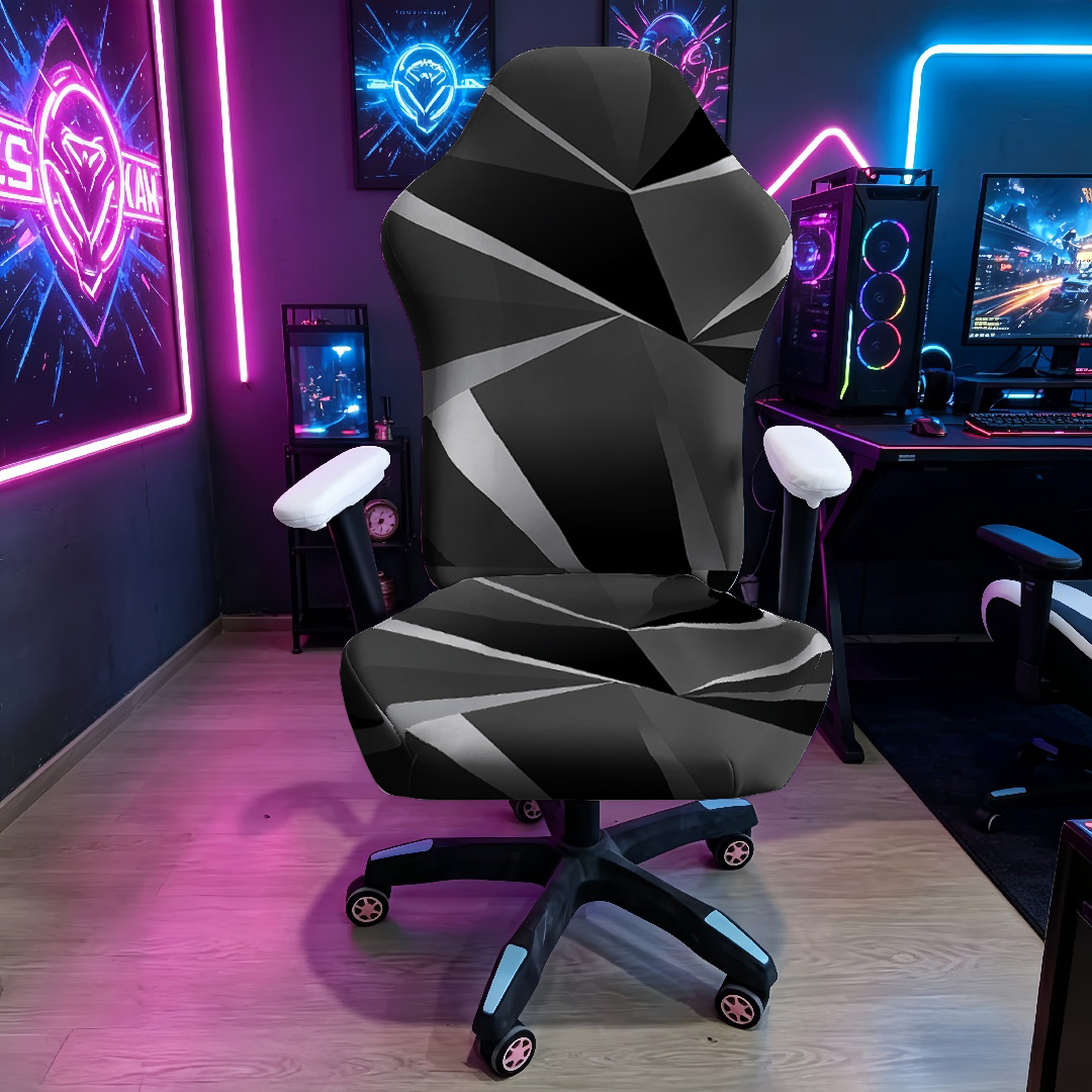 ปลอกหุ้มเก้าอี้เกมมิ่งลายเรขาค - Esports Gaming Chair บทวิจารณ์และราคา