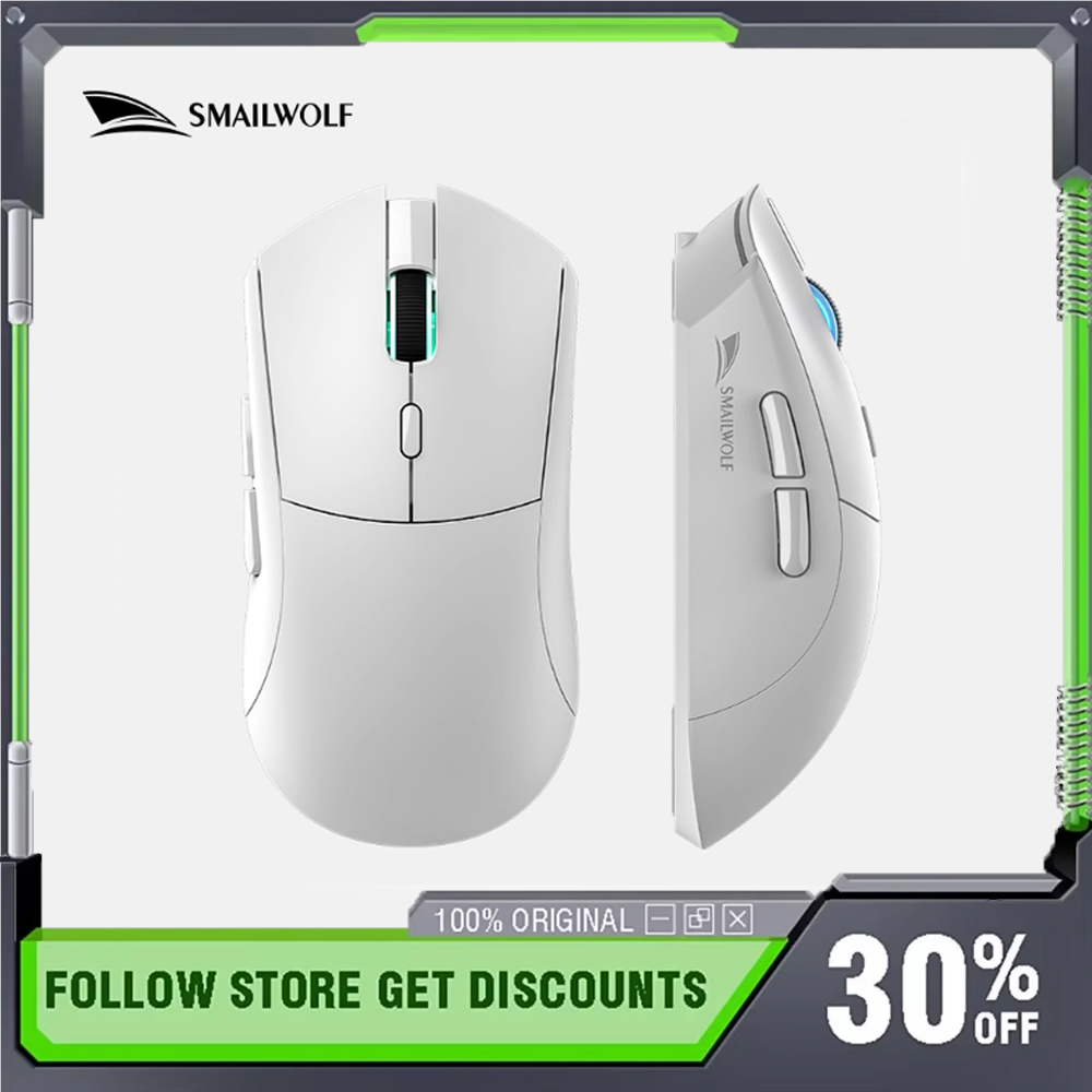 เมาส์เกมมิ่ง SMAILWOLF RS7 บลู - Esports Gaming Business บทวิจารณ์และราคา