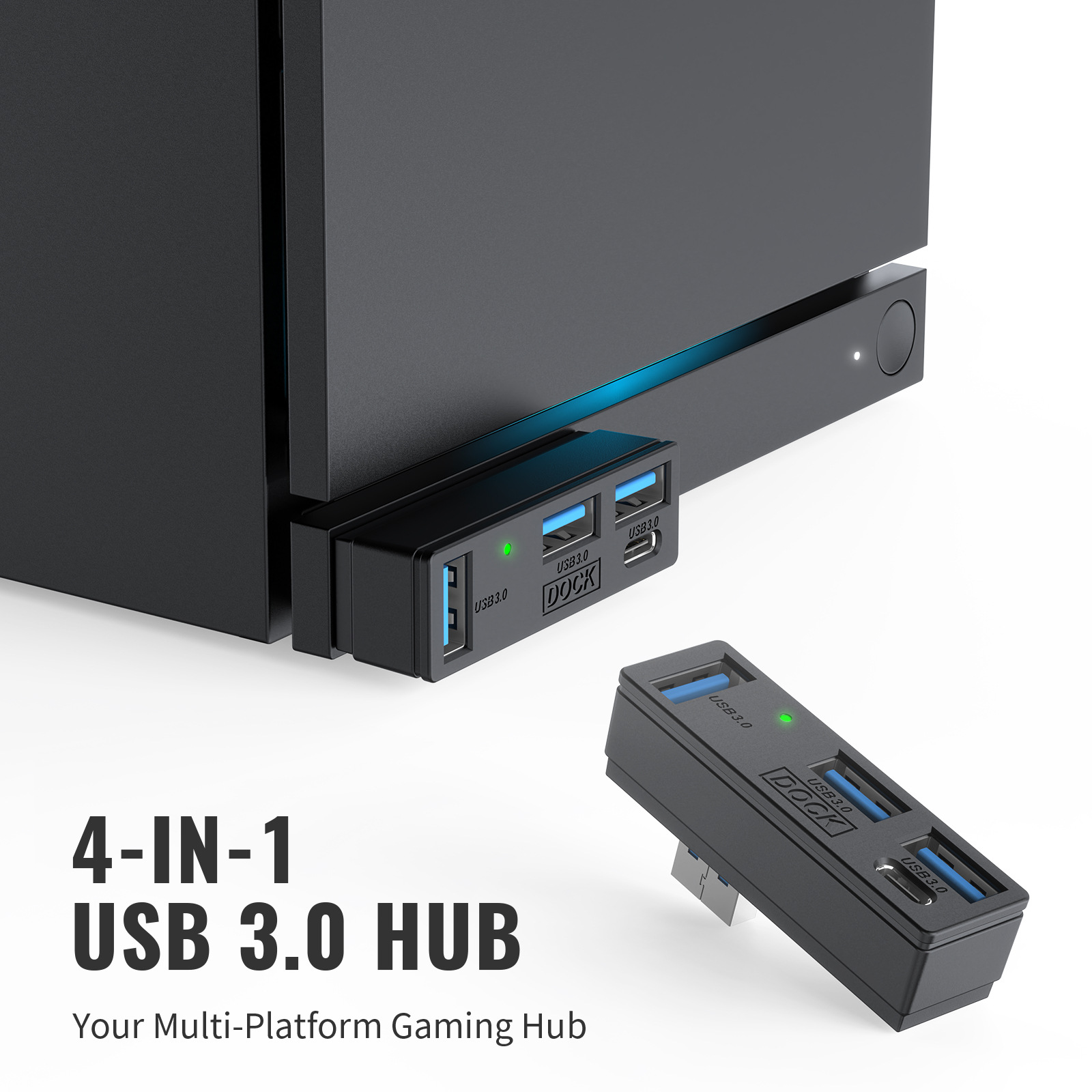 4 พอร์ต USB 3.0 มินิฮับสปลิตเต - Esports Gaming Splitter บทวิจารณ์และราคา
