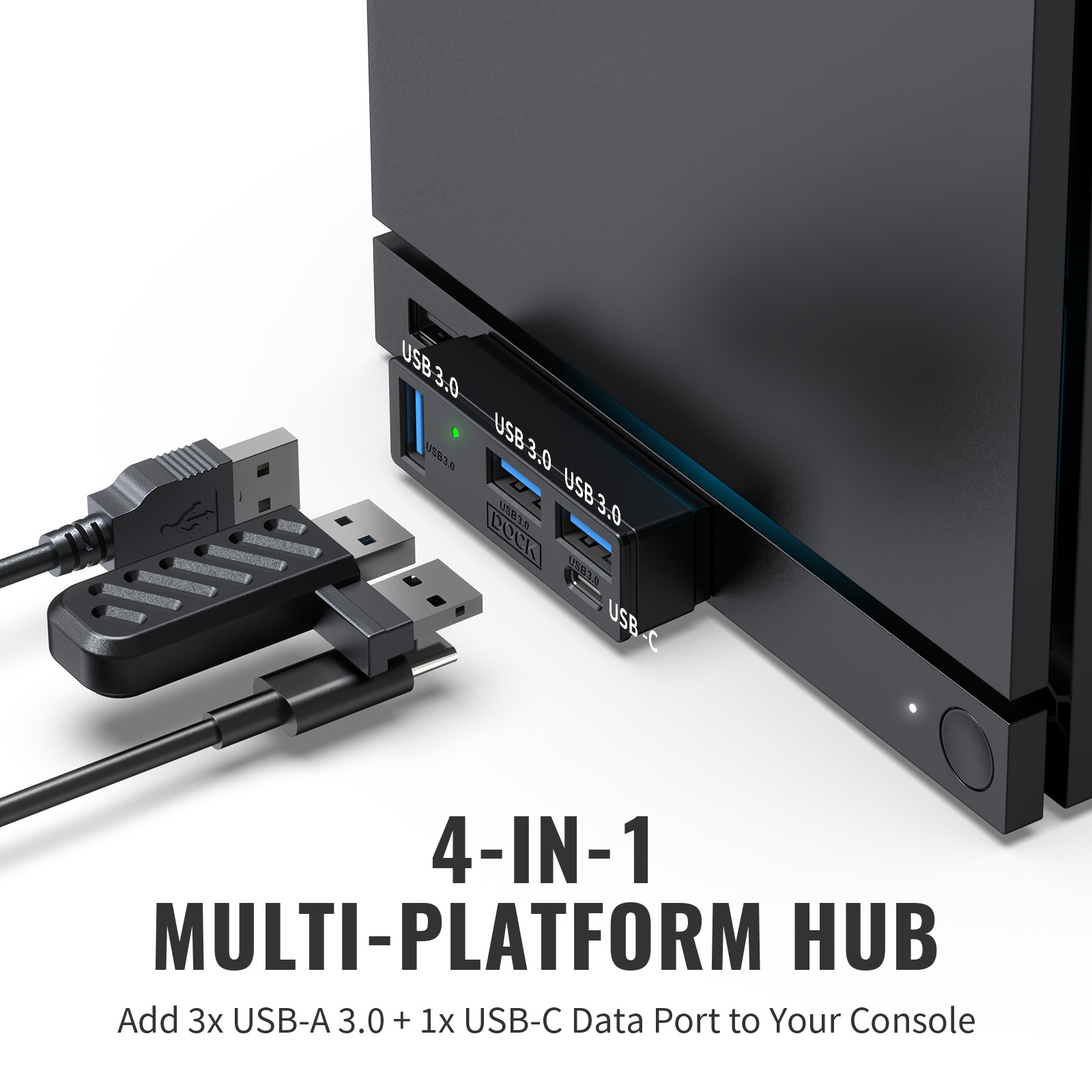 4 พอร์ต USB 3.0 มินิฮับสปลิตเต - Esports Gaming Splitter บทวิจารณ์และราคา