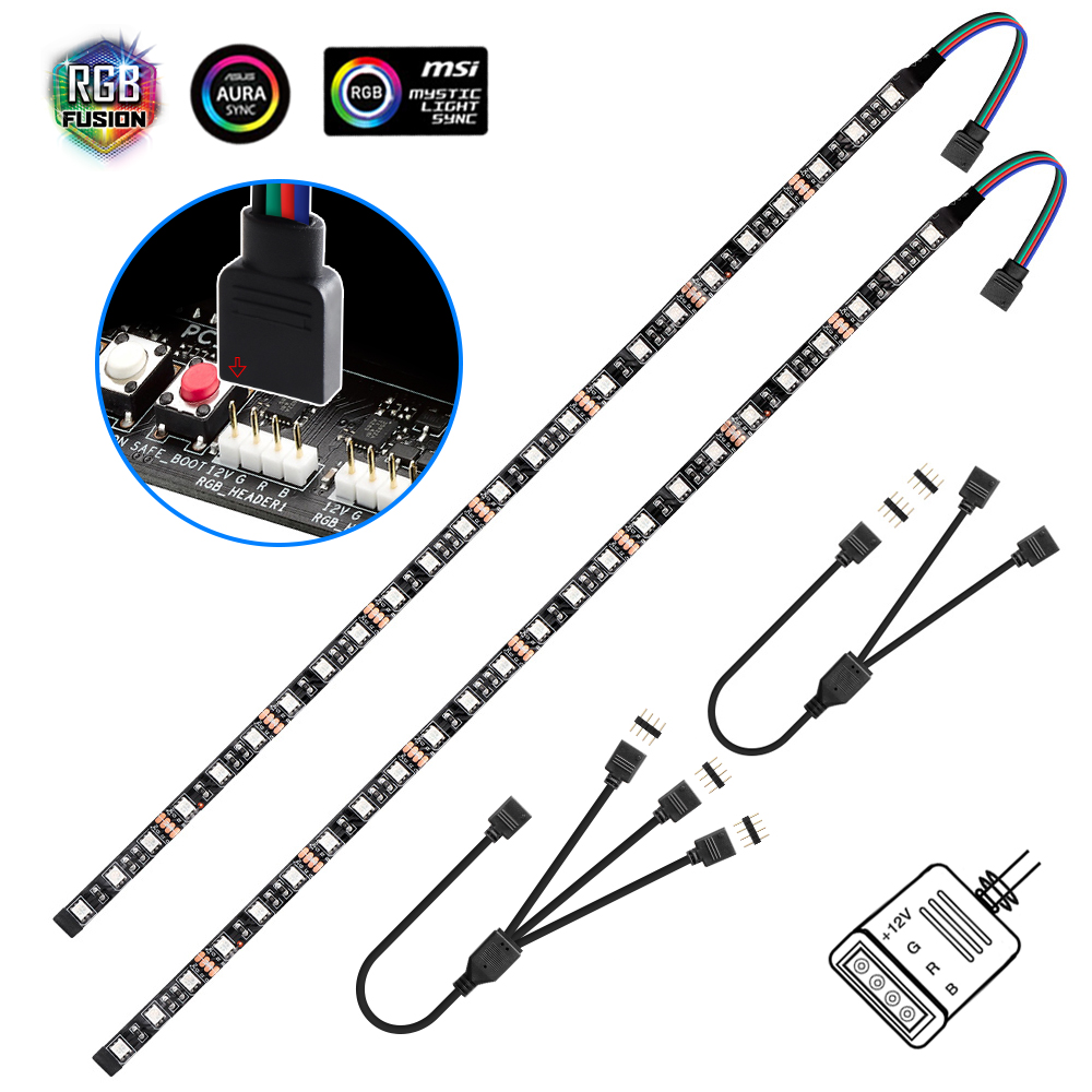 RGB แถบไฟ LED Light 1ถึง2/3 Sp - Esports Gaming Splitter บทวิจารณ์และราคา
