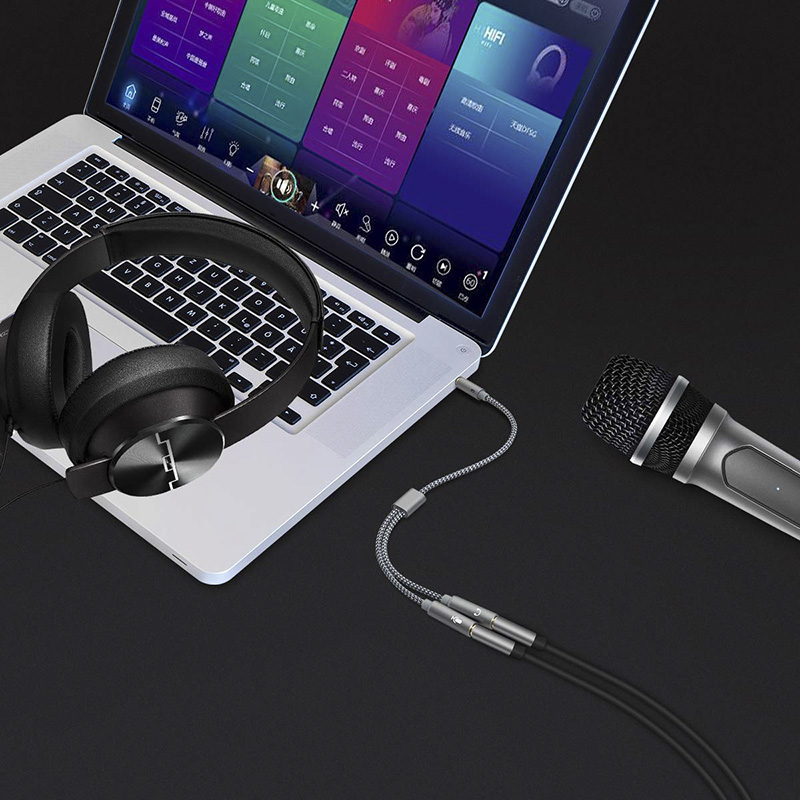 ตัวแยกสัญญาณเสียง 3.5 มม. + ไม - Esports Gaming Splitter บทวิจารณ์และราคา