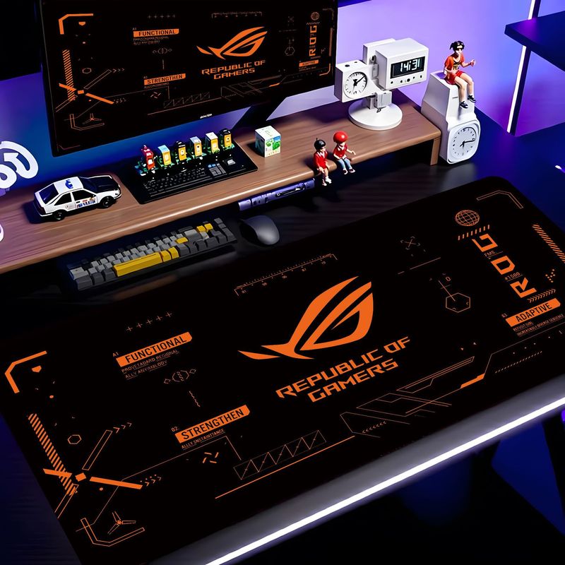 VIKAMA แบล็คพิงค์ ROG Tech Cir - Esports Gaming Logo บทวิจารณ์และราคา