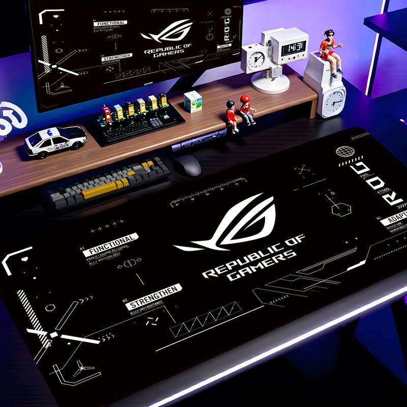 VIKAMA แบล็คพิงค์ ROG Tech Cir - Esports Gaming Logo บทวิจารณ์และราคา