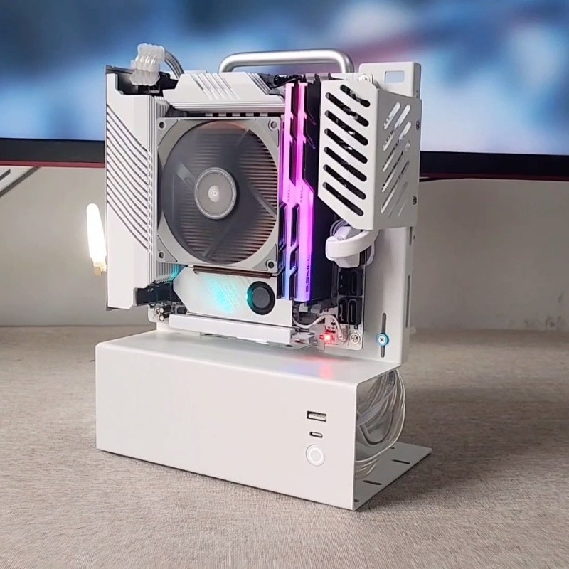 เคสคอมพิวเตอร์ขนาดเล็กแบบเปิด  - Esports Gaming Pc Build บทวิจารณ์และราคา