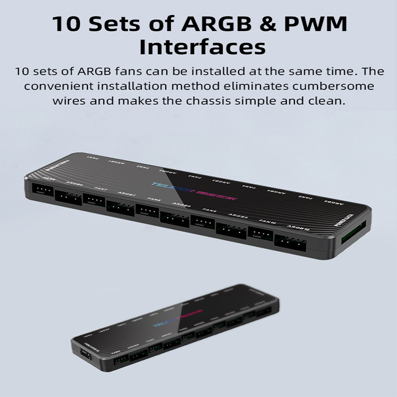 ฮับพัดลม LP-10 ARGB PWM พร้อมร - Esports Gaming Splitter บทวิจารณ์และราคา