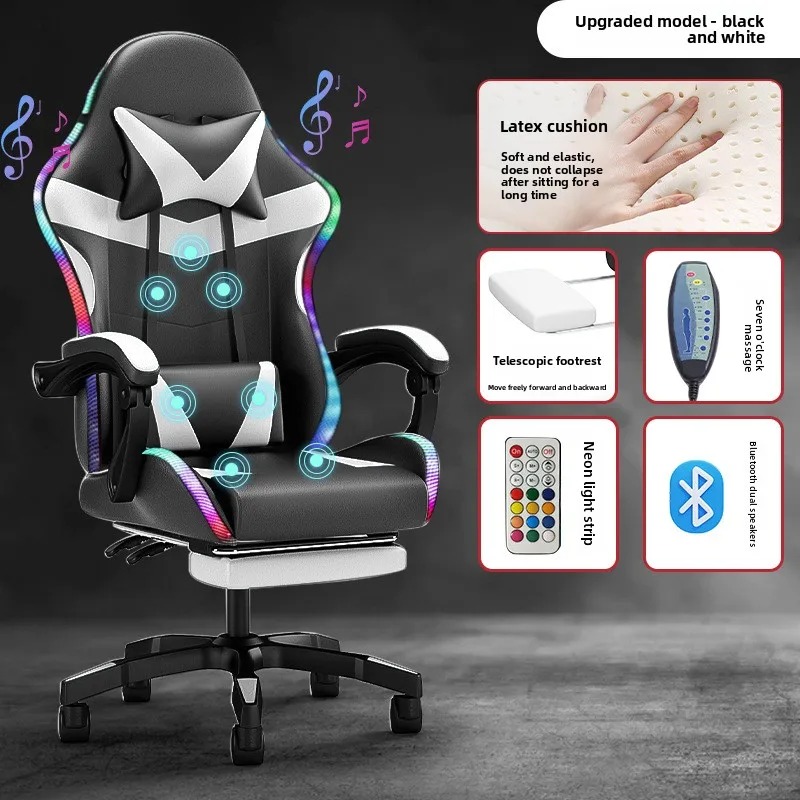 ไฟ ลำโพงบลูทูธ จอแสดงผล LED เก - Esports Gaming Chair บทวิจารณ์และราคา