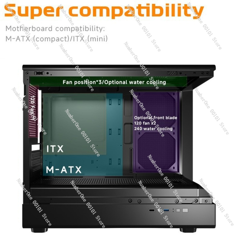 เคสคอมพิวเตอร์เกมมิ่งกระจกนิรภ - Esports Gaming Pc Build บทวิจารณ์และราคา